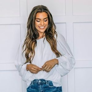 Beautiful white blouse